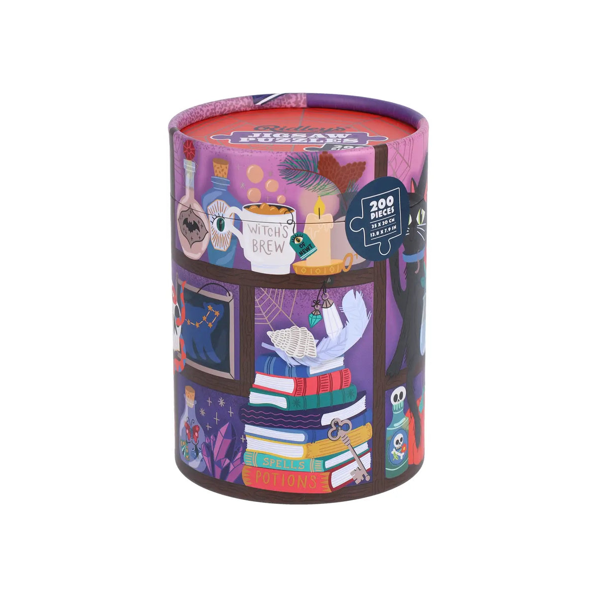 puzzle - spooky curiosities - 200-piece by chronicle books