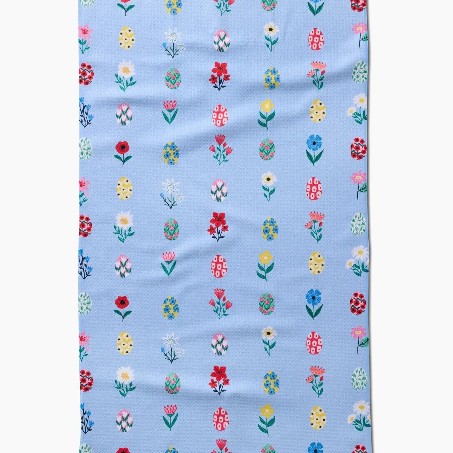 tea towel - microfiber - spring wildflowers by geometry house