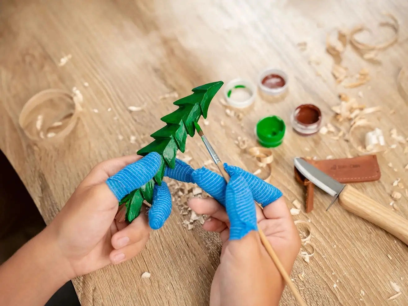 kit - carving - spruce tree by beavercraft