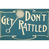 postcard - slogan by found image