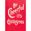 postcard - slogan by found image