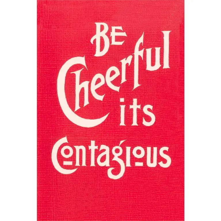 postcard - slogan by found image
