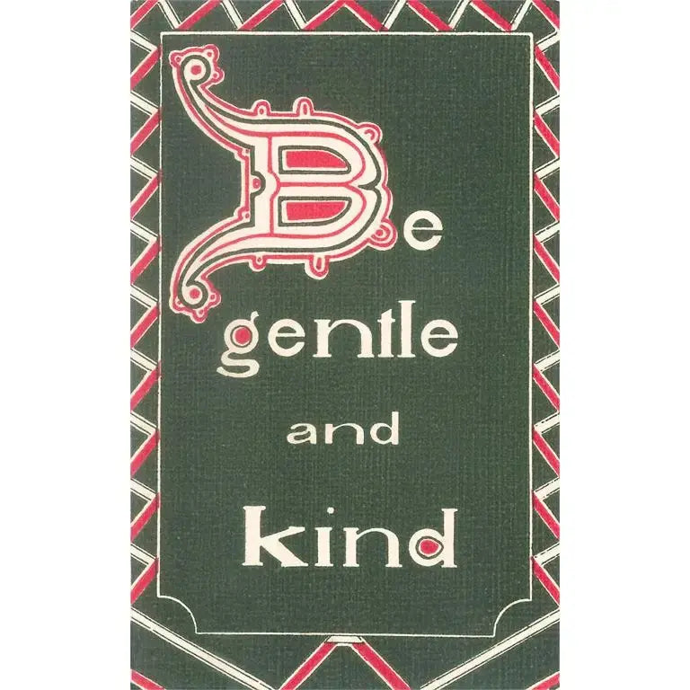 postcard - slogan by found image
