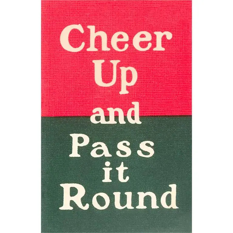 postcard - slogan by found image