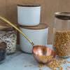 ladle - camden - hammered copper by be home