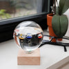 galileo thermometer - glass globe by kikkerland