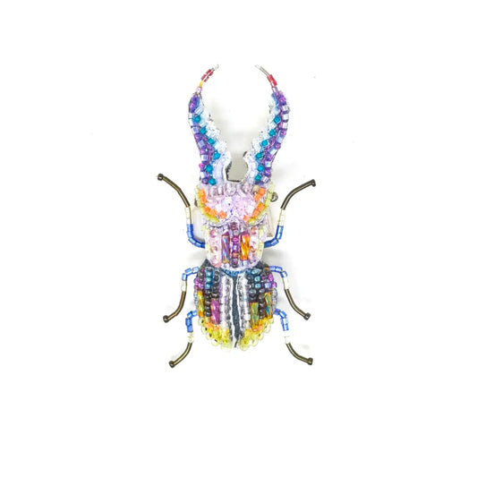 brooch pin - beetle - stag pincer by trovelore