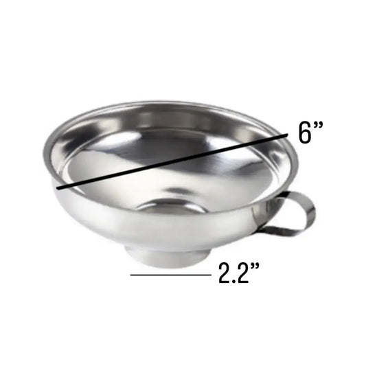 funnel - stainless steel by zefiro