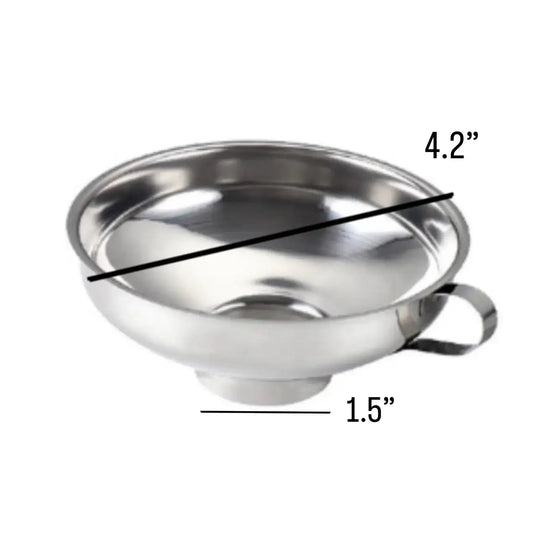 funnel - stainless steel by zefiro