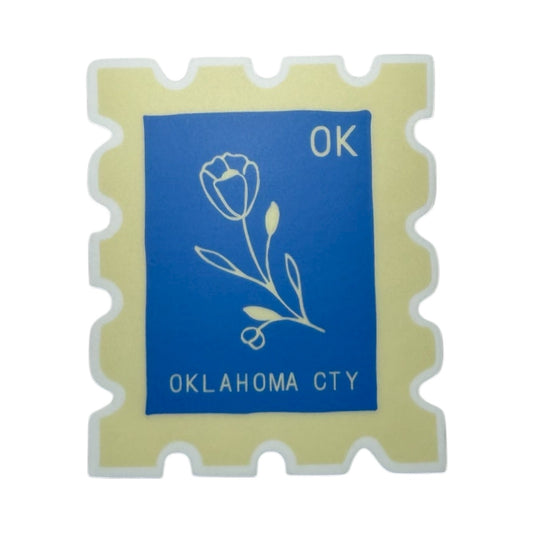 sticker - vinyl - stamp - oklahoma city ok - bluebird by ruff house print shop