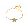 bracelet - star - gold - just trade by worldfinds