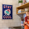 banner - camp flag - stay cool by oxford pennant