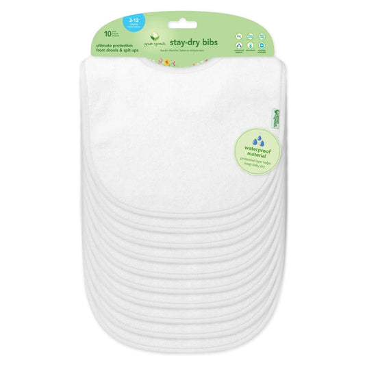 infant bibs - stay dry set by green sprouts