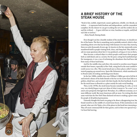 book - steakhouse by random house