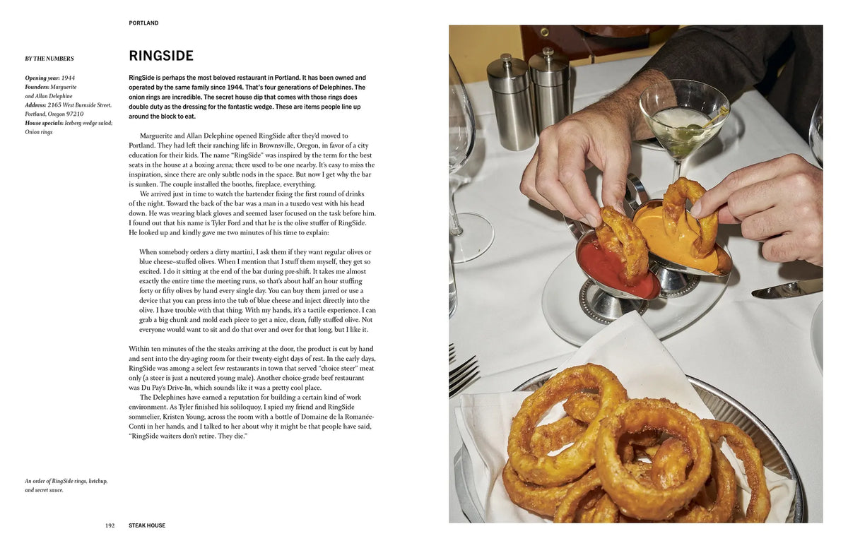 book - steakhouse by random house