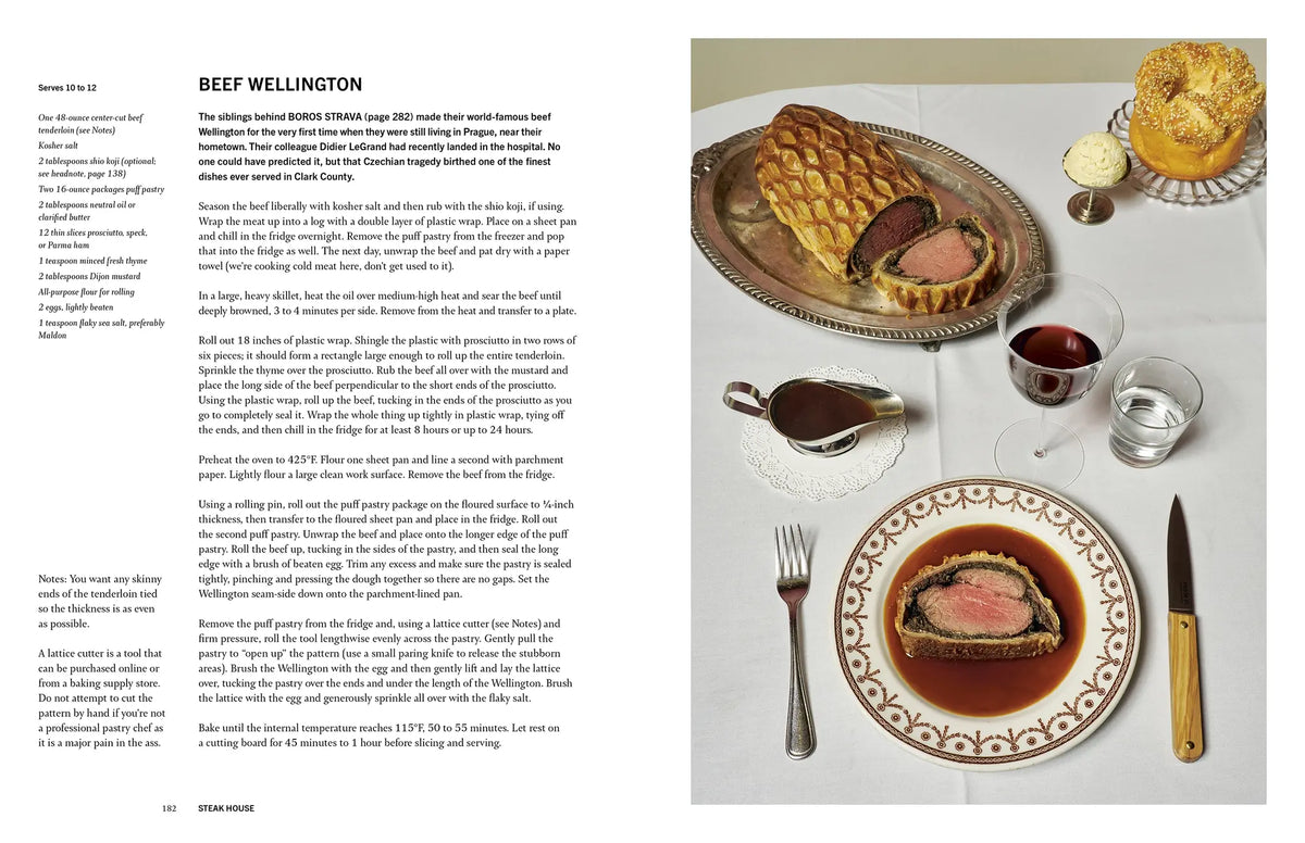 book - steakhouse by random house