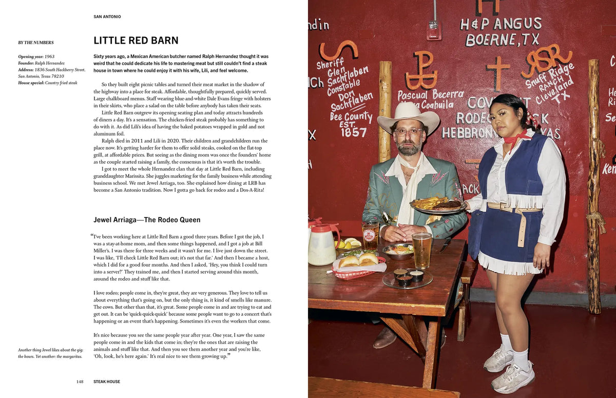 book - steakhouse by random house