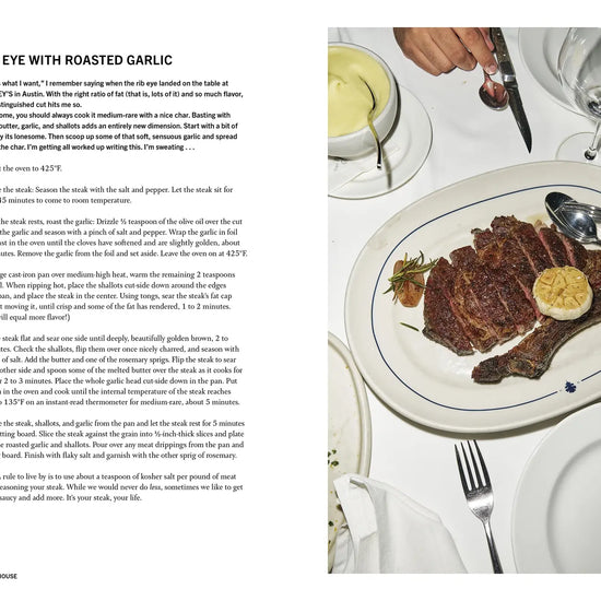 book - steakhouse by random house