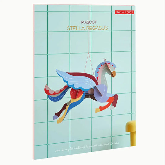 3d mobile puzzle - "mascot" - stella pegasus by studio roof