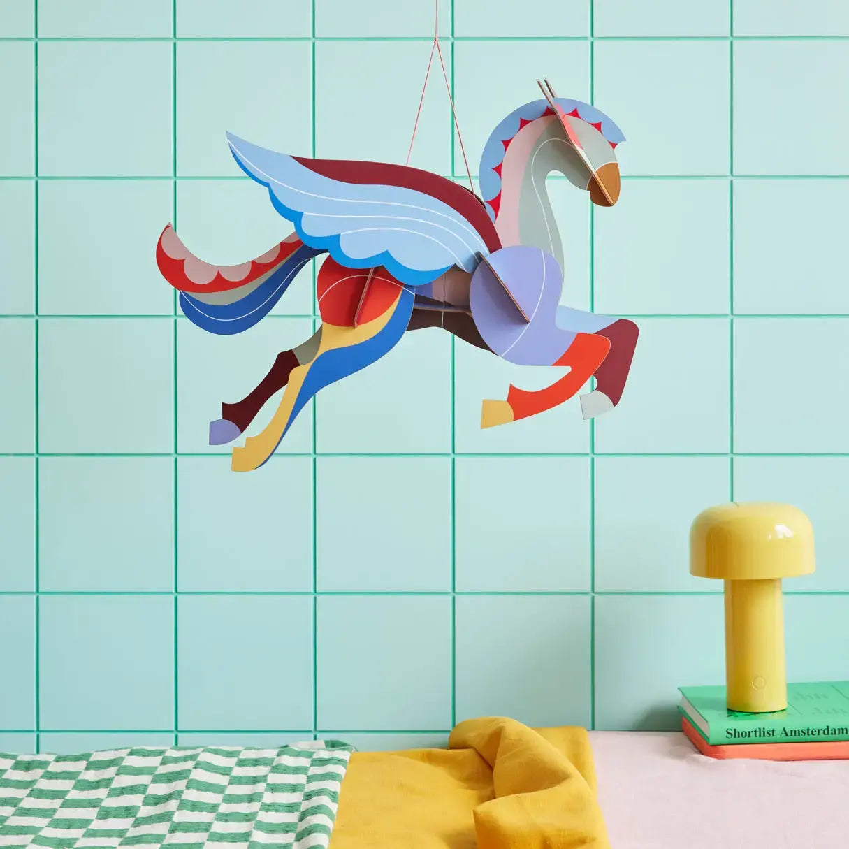 3d mobile puzzle - "mascot" - stella pegasus by studio roof