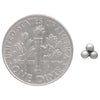 earring set - sterling 3 dots post by nina designs