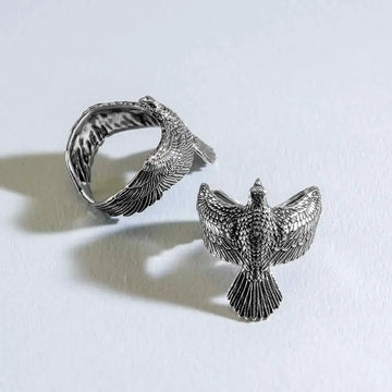 ring - eagle - sterling silver by nina designs
