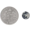 earring set - full moon post - sterling by nina designs