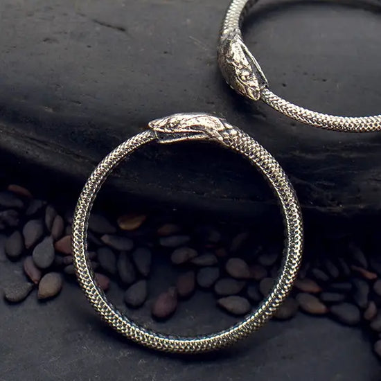 ring - snake ouroboros by nina designs