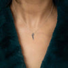 necklace - scissors charm 16-18" - sterling silver by nina designs