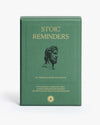 card set - stoic reminders - timeless wisdom quotes by intelligent change
