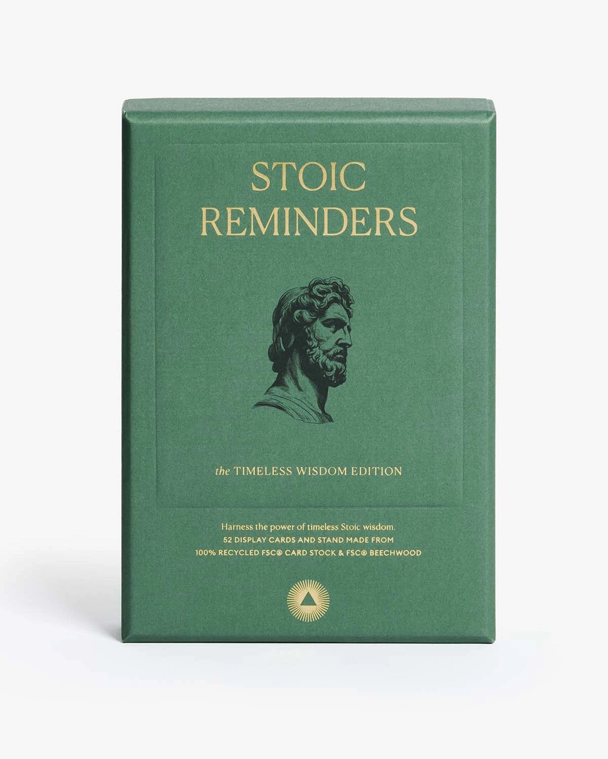 card set - stoic reminders - timeless wisdom quotes by intelligent change