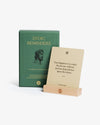 card set - stoic reminders - timeless wisdom quotes by intelligent change