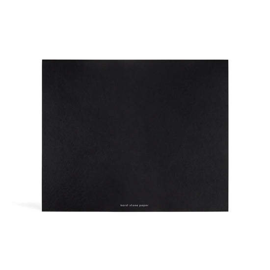 sketchpad - stone paper - softcover - black by ameico/karst