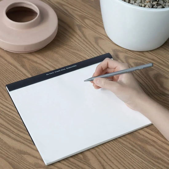 sketchpad - stone paper - softcover - black by ameico/karst