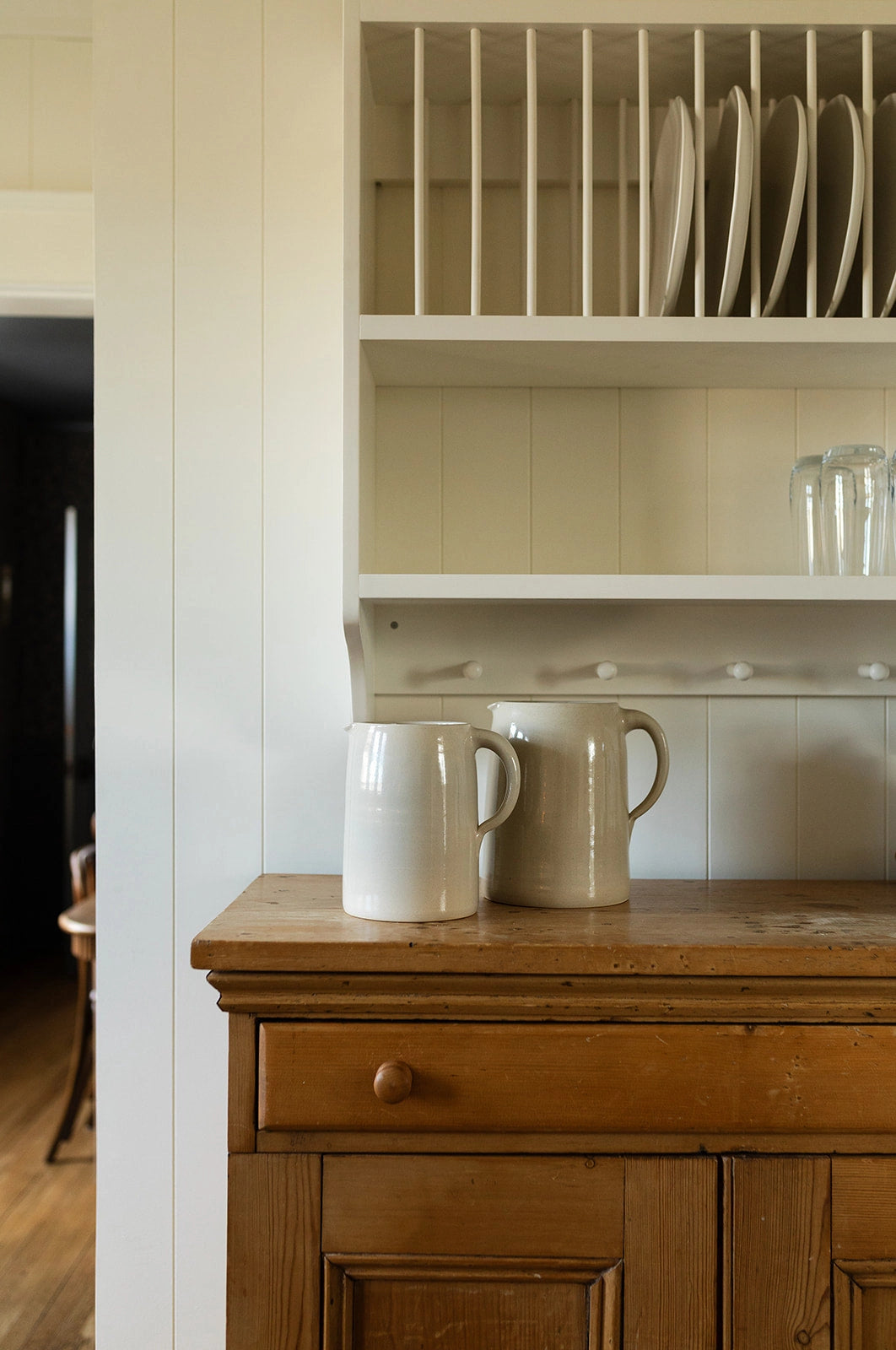 pitcher - stoneware by millstream home