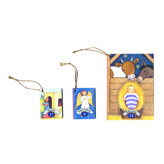 advent calendar + book set - the story of christmas by hachette book group usa