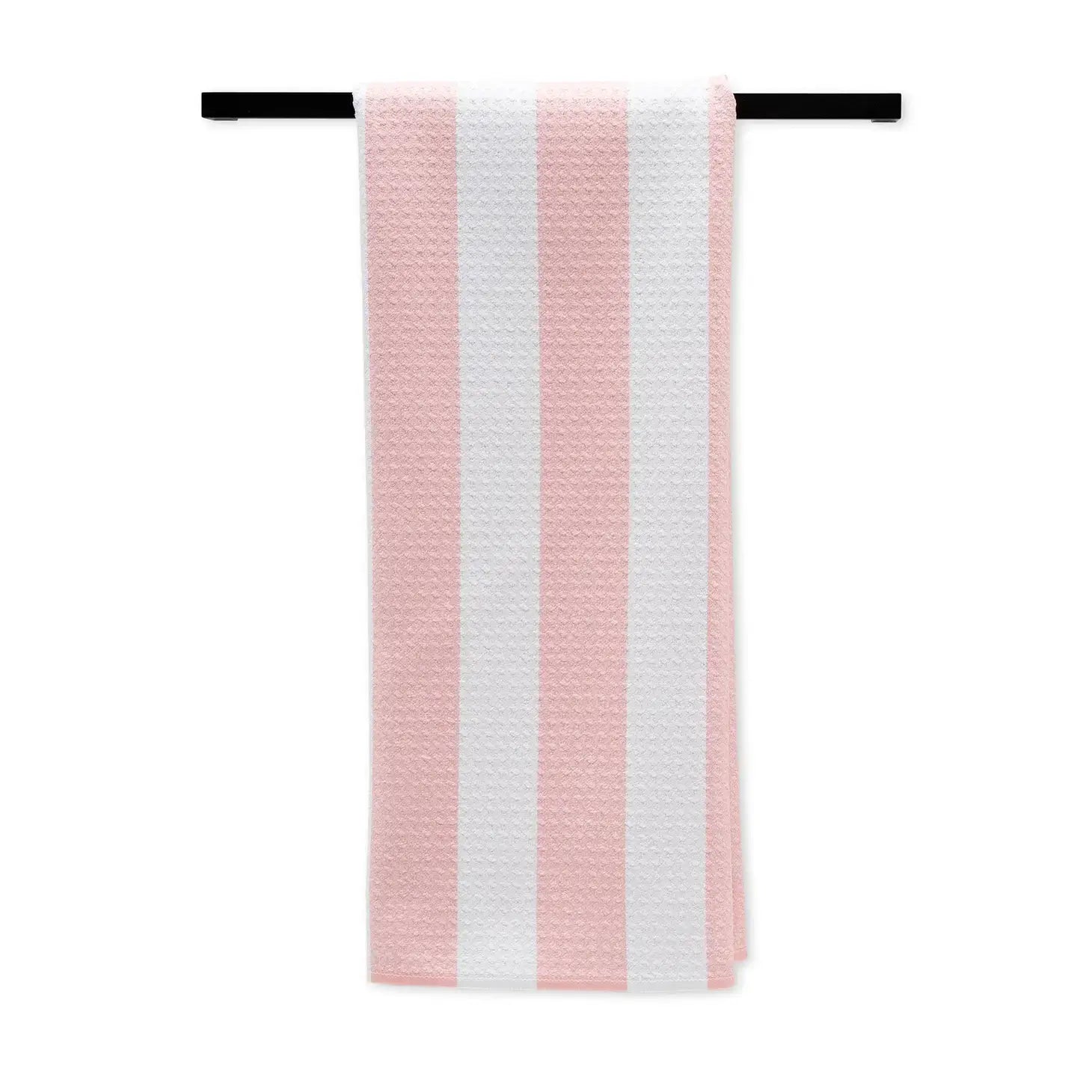 microfiber tea towel - bold pink by geometry house