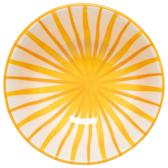 bowl - stamped 3.5" - sunburst by now designs