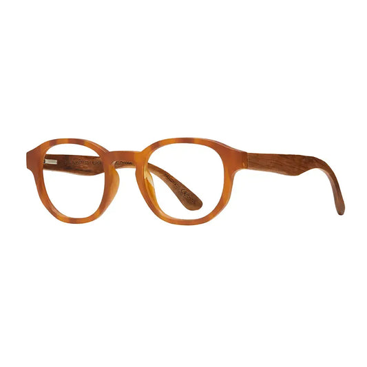 readers - blue light - "sunset" - matte brown marble by blue planet eyewear