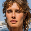 earrrings - star hoops - 14k gold plate by amano studio