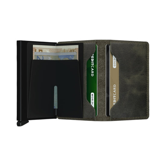 slimwallet - secrid - vintage leather by secrid