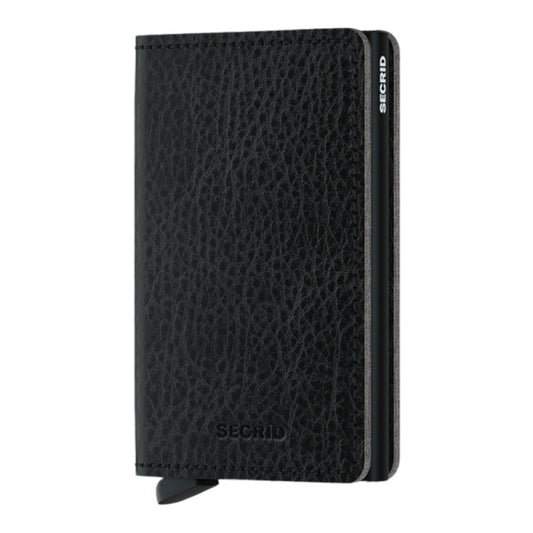 slimwallet - secrid - veg-tanned black by secrid