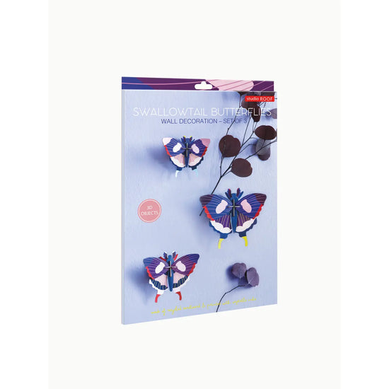 3d butterfly puzzle - set of 3 by studio roof