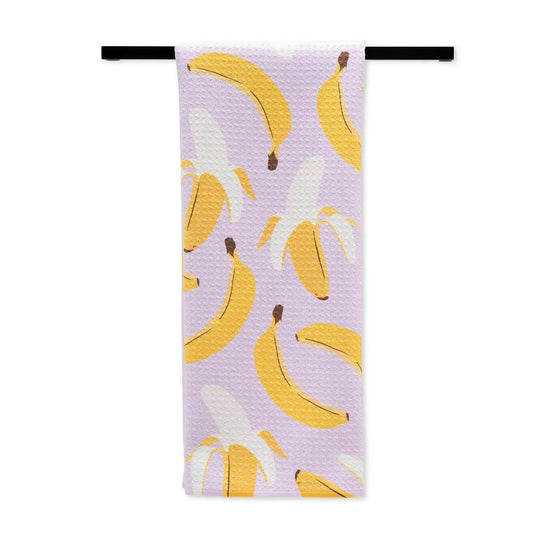 tea towel - microfiber - sweet banana by geometry house
