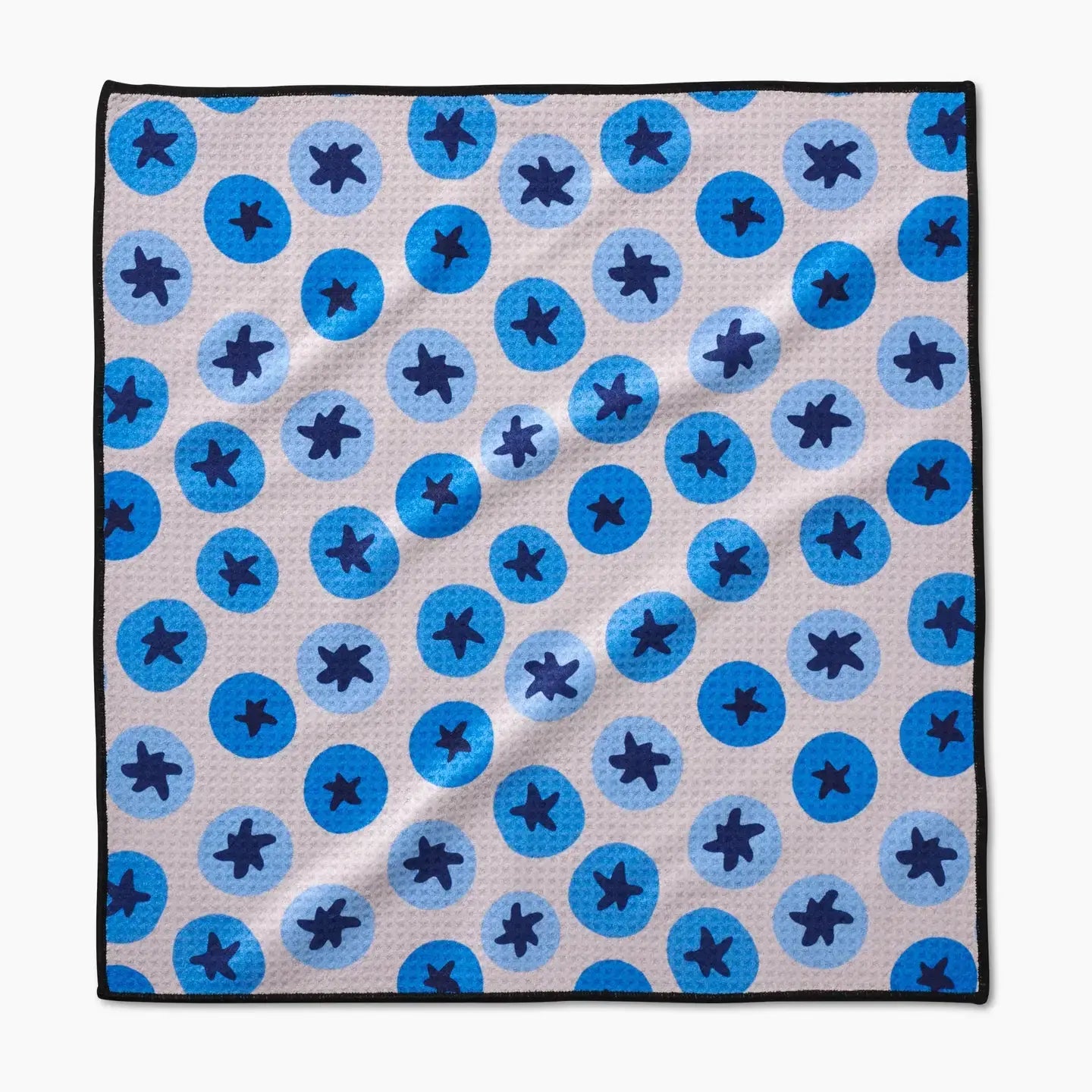 paw towel - microfiber - sweet blueberries by geometry house