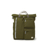 Bag|Backpack Roll-Top|Richmond|Canvas|MED Moss