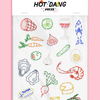 Embroidery Sheet Set – Iron-On – Food