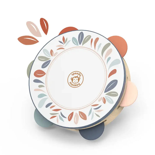 toy - tambourine - fsc-certified wood by speedy monkey