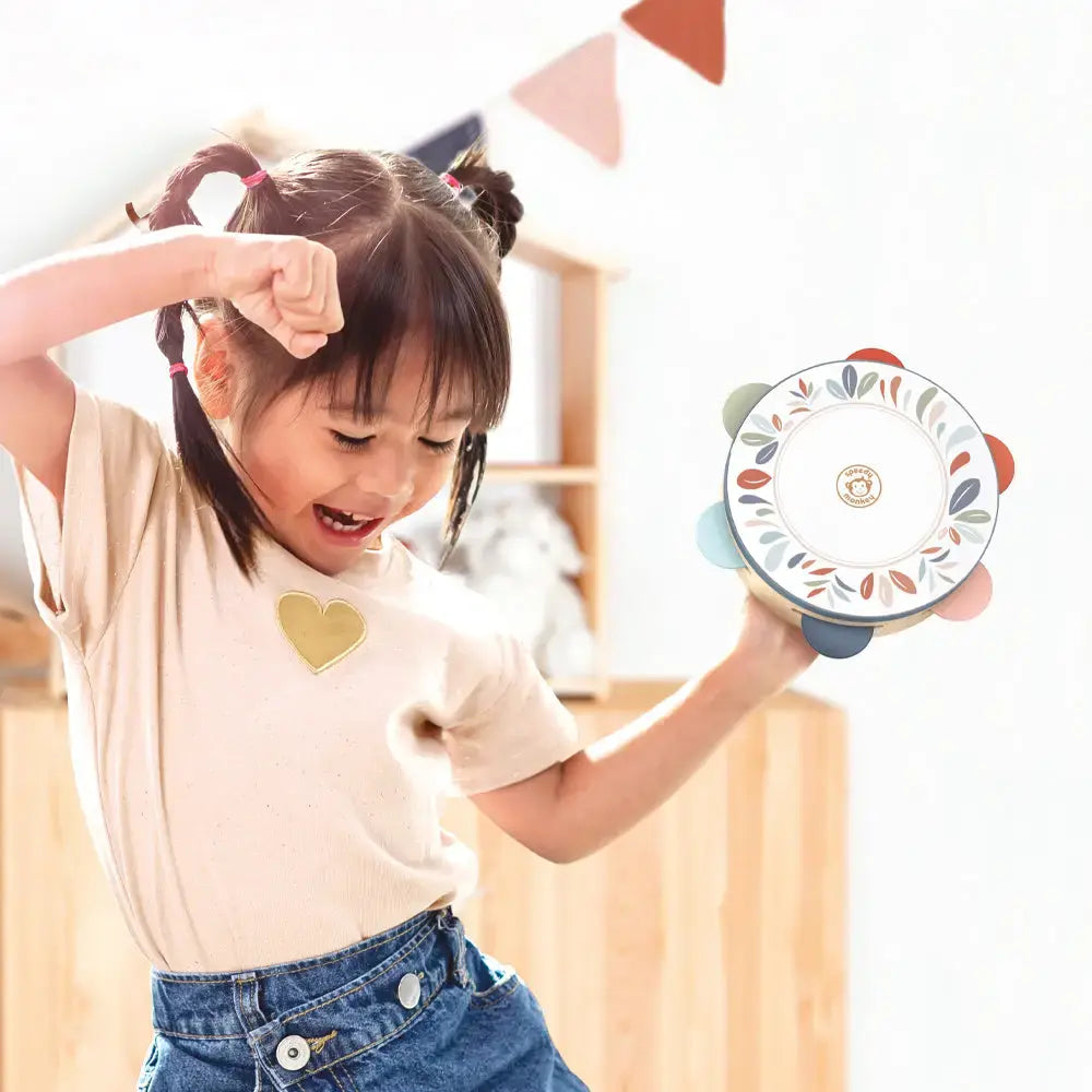 toy - tambourine - fsc-certified wood by speedy monkey