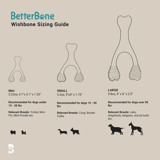dog bone - medium durable - venison flavor by betterbone natural dog chews